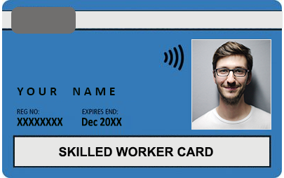 CSCS Blue skilled worker card