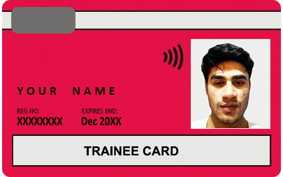 CSCS Red trainee card