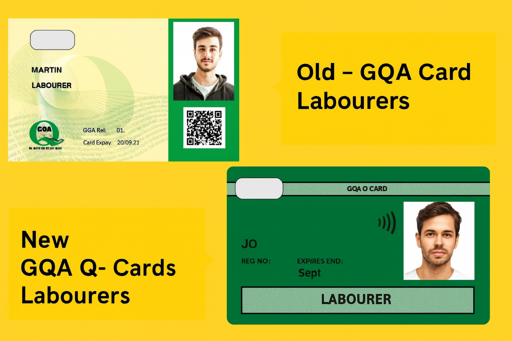 CSCS GQA Cards - Book Online