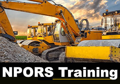 Apply for NPORS training