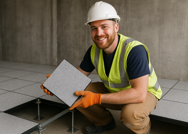 NVQ Level 2 Interior Systems Access Flooring