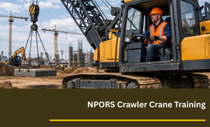NPORS Crawler Crane N103 training