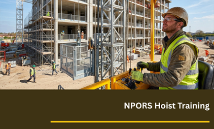 NPORS Hoist operator Training