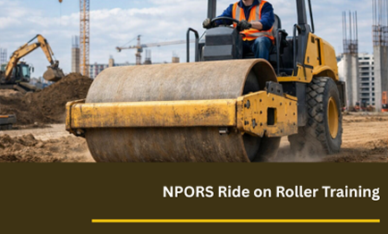 NPORS Ride on Roller N214 training