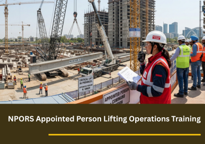 NPORS Appointed Person Lifting Operations Training N401