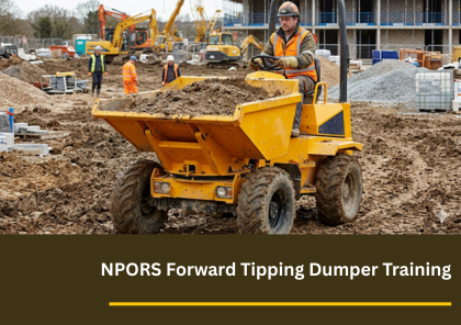 NPORS Forward Tipping Dumper N204