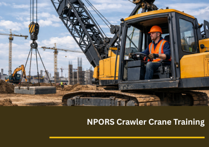 NPORS Crawler Crane N103